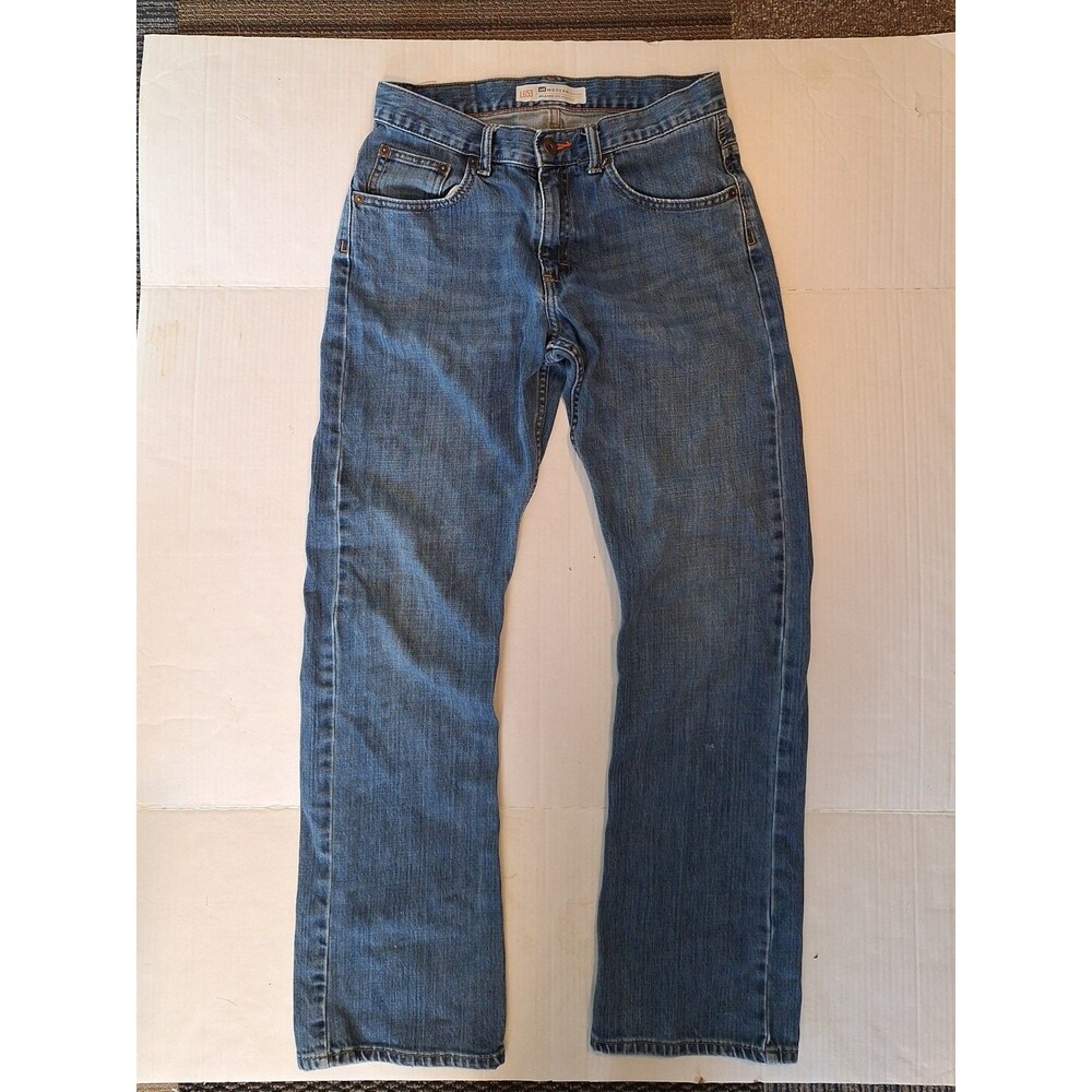 Lee Modern Series Relaxed Fit Boot Cut Jeans Mens Size 31x32 L653